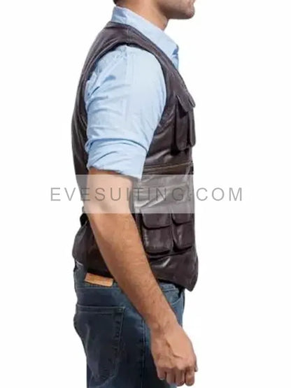 Jurassic World Owen Grady Leather Vest