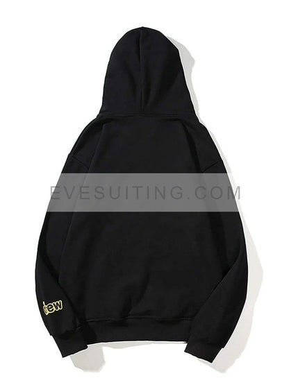 Justin Bieber Drew Smiley Face Black Hoodie