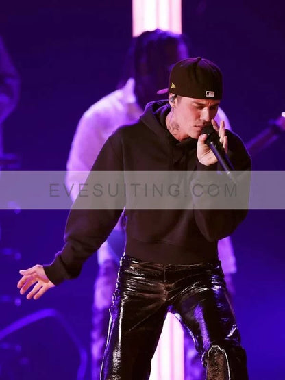 Justin Bieber Grammy Black Hoodie