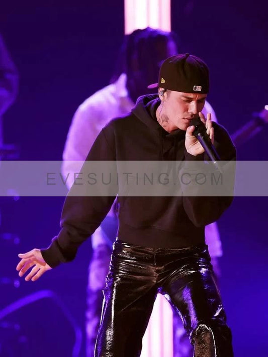 Justin Bieber Grammy Black Hoodie