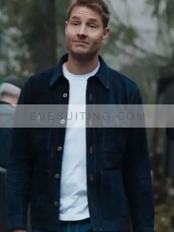 Justin Hartley Tracker 2024 Blue Jacket