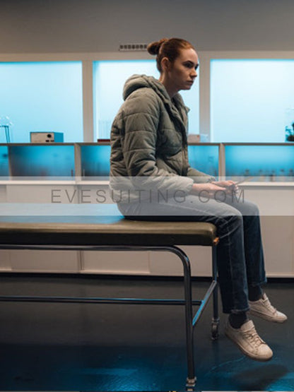 Karen Gillan Dual 2022 Sarah Puffer Hooded Jacket