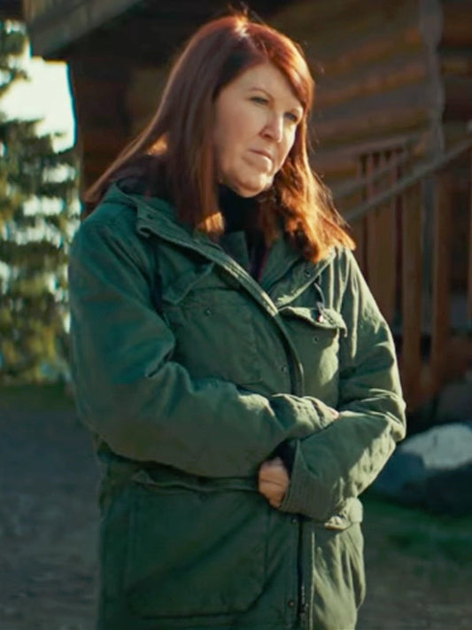 Kate Flannery Bolt From the Blue 2024 Green Jacket