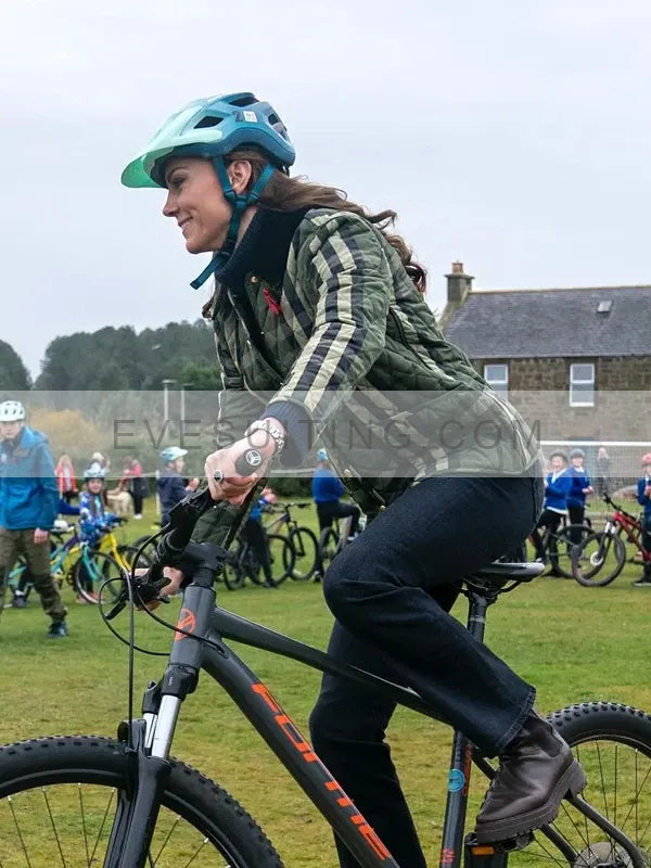 Kate Middleton Plaid Burberry Jacket