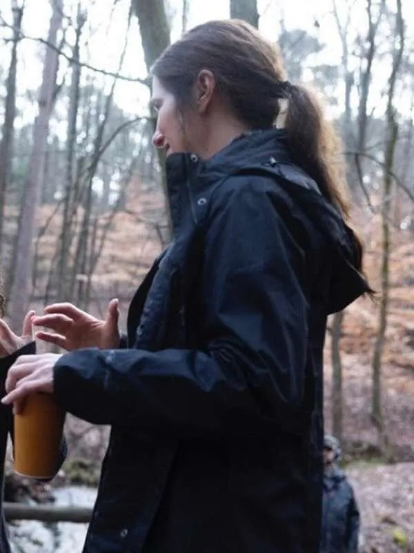 Kathryn Hahn Hooded Jacket