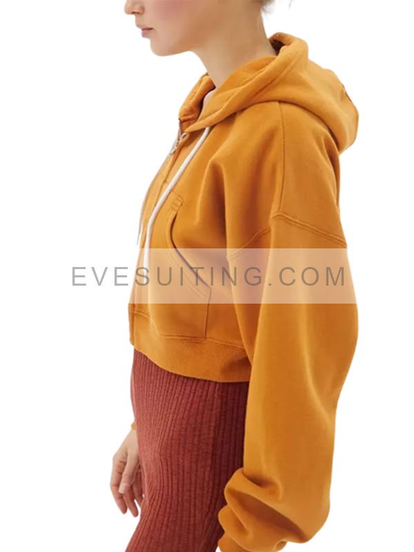 Keeya King Batwoman Season 2 Cropped Yellow Hoodie