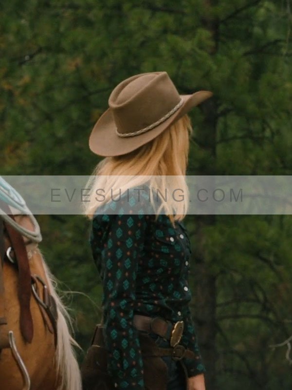 Kelly Reilly Season 5 Printed Shirt