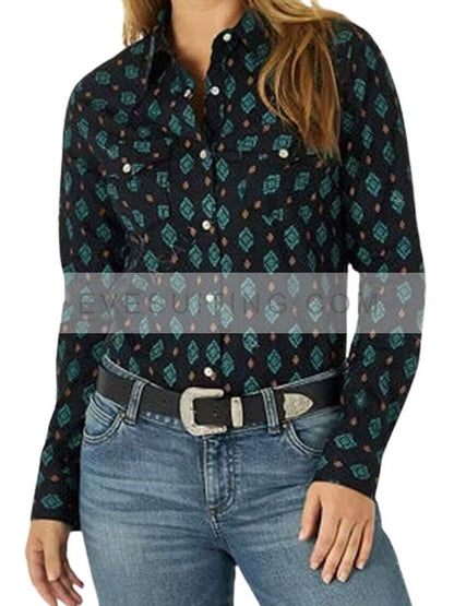 Kelly Reilly Yellowstone Season 5 Printed Shirt