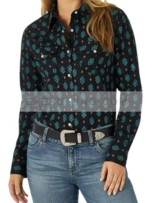 Kelly Reilly Yellowstone Season 5 Printed Shirt