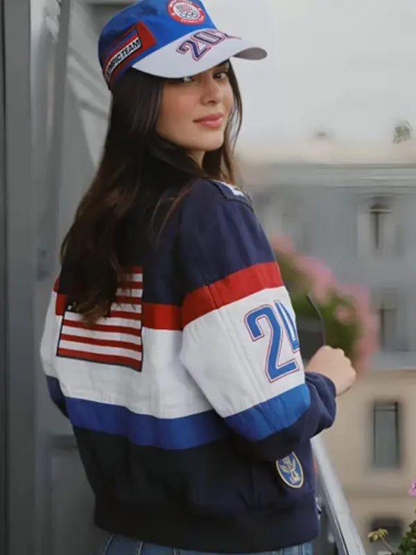 Kendall Jenner Paris Olympics 2024 Team USA Jacket
