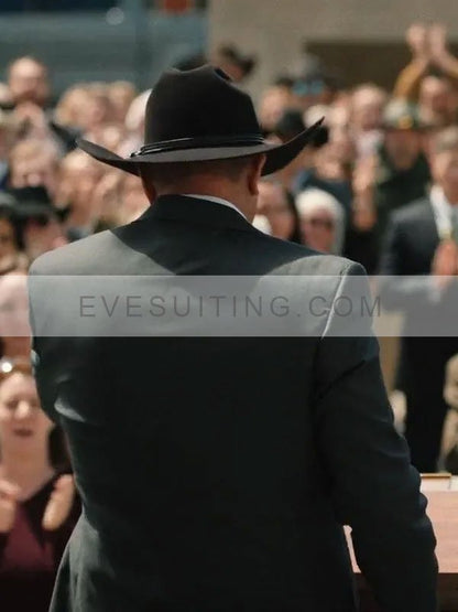 Kevin Costner Grey Blazer