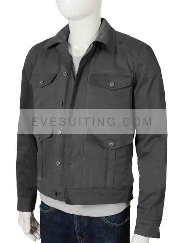 Kevin Costner Tv Series Yellowstone John Dutton Grey Jacket