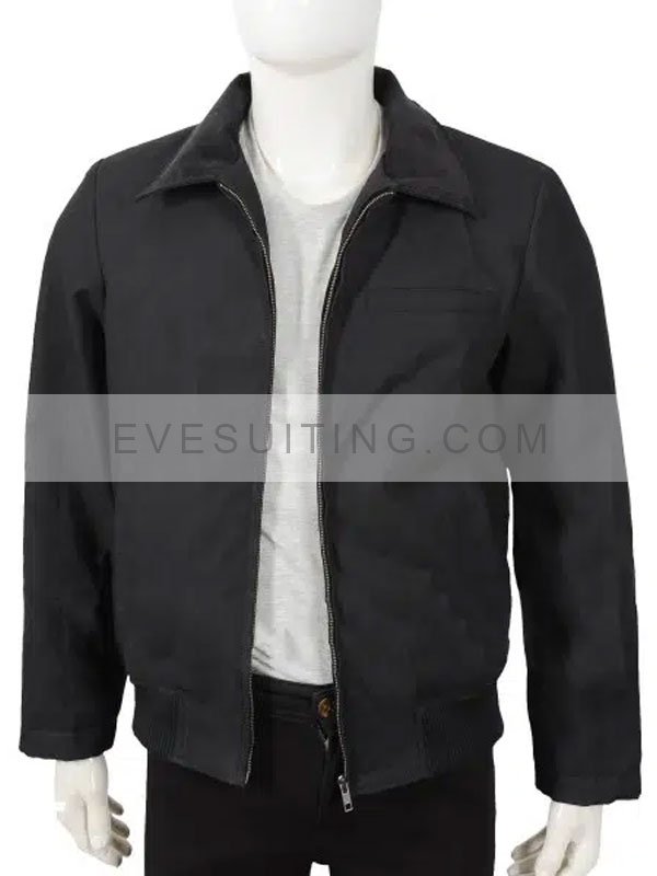 Kevin Costner Yellowstone Black Cotton Jacket