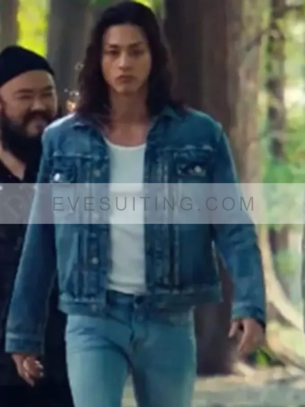 Kim Ji-hoon Money Heist Korea 2022 Denver Blue Denim Jacket