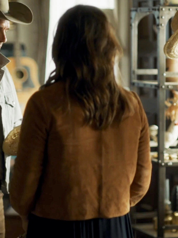 Kimberley Sustad Brown Leather Jacket