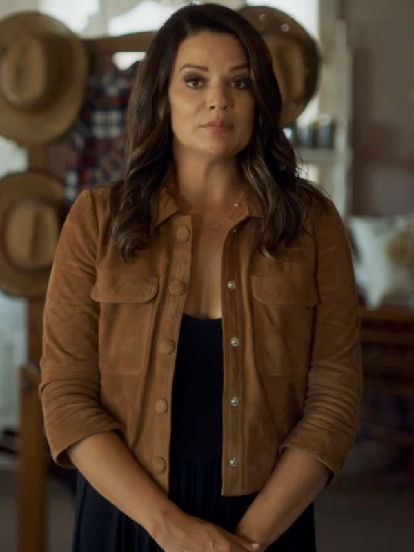 Kimberley Sustad Brown Suede Jacket