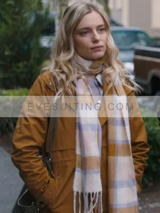 Kira Stine Tracker 2024 Brown Hooded Jacket