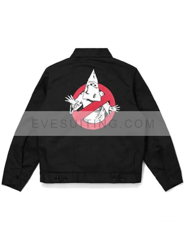 Klux Buster Black Cotton Denim Jacket 