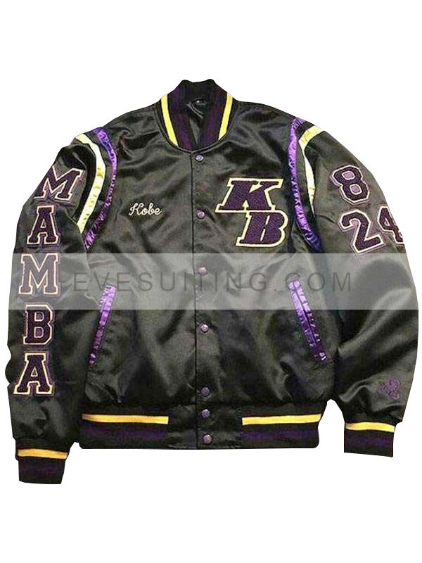 Kobe Bryant Stephen A Smith Varsity Jacket