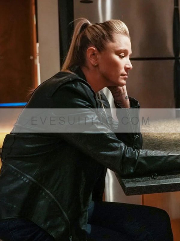 Kristen Renton Leather Jacket