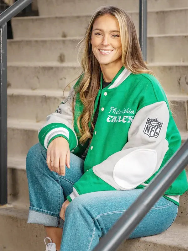 Kylie Kelce Eagles Jacket