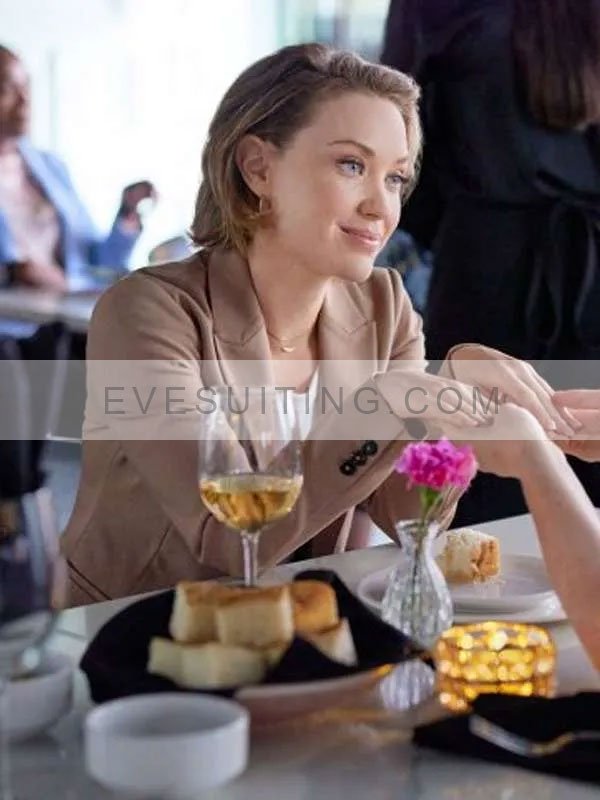 Laci J Mailey Brown Blazer