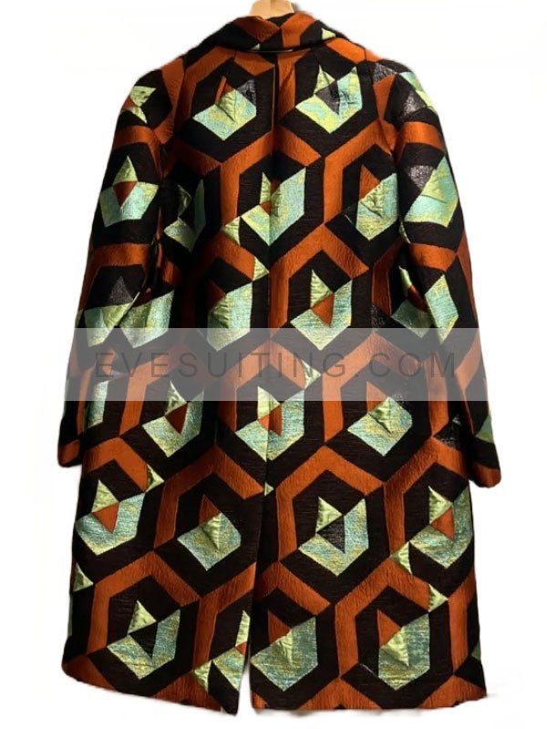 Laurence Gormezano Emily In Paris S03 Geometric Coat