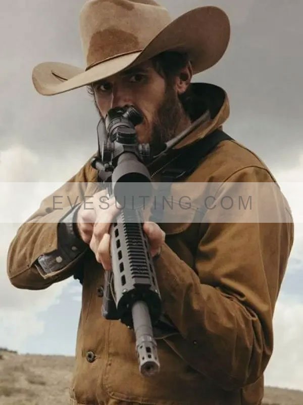 Lee Dutton Yellowstone Brown Cotton Jacket
