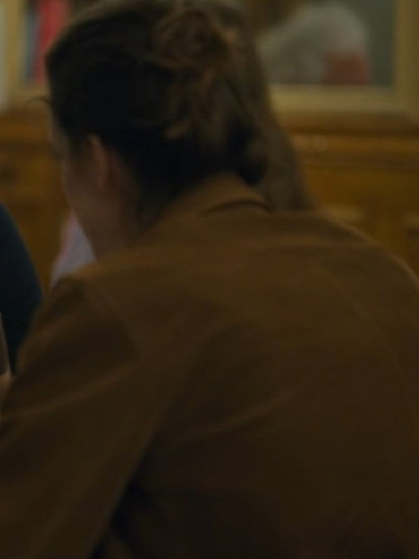 Leo Ad Vitam 2025 Stephane Caillard Brown Suede Jacket