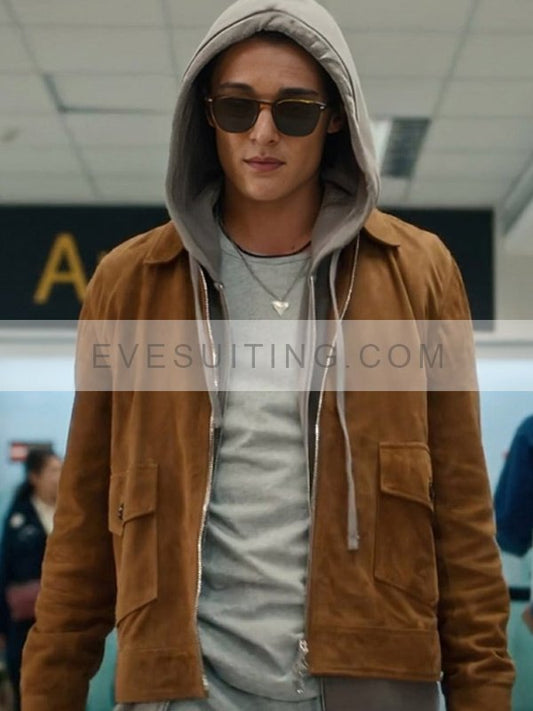 Liam Woodrum Geek Girl 2024 Suede Leather Jacket