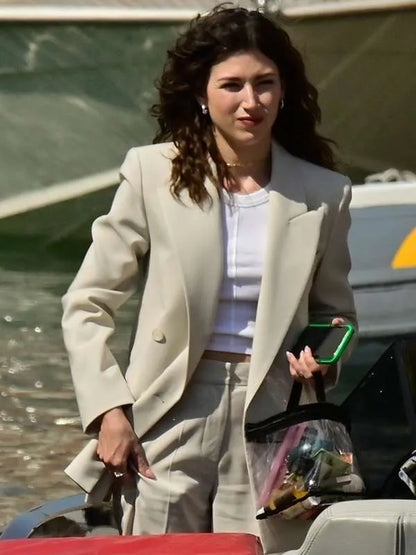 Lift 2024 Camila White Wool Blazer