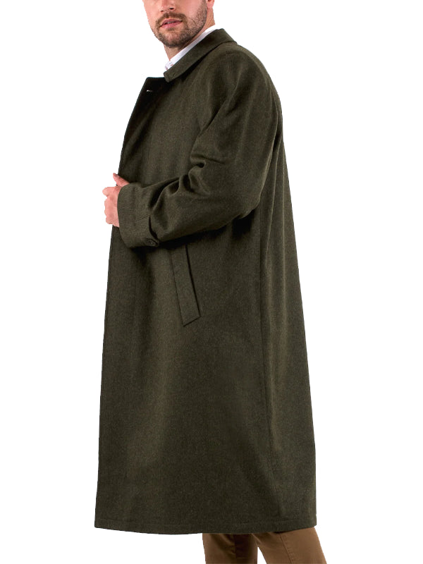 Loden Wool Overcoat Men