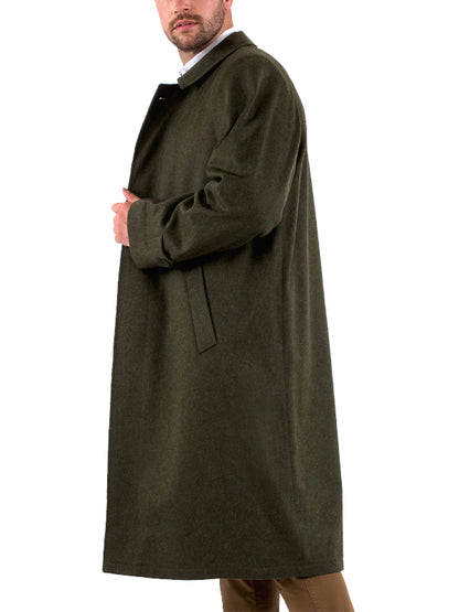 Loden Wool Overcoat Men