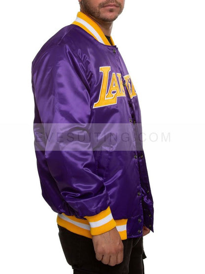Los Angeles Lakers Purple Starter Jacket