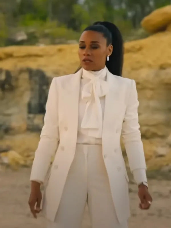 Love Hurts 2025 Ariana DeBose White Blazer