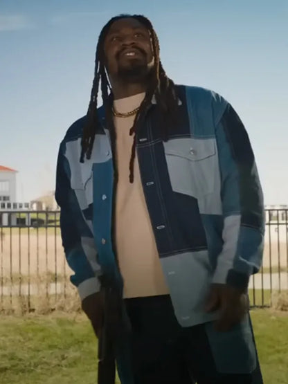 Love Hurts 2025 Marshawn Lynch Cotton Jacket
