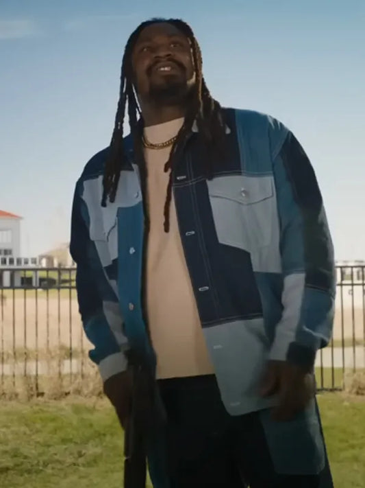 Love Hurts 2025 Marshawn Lynch Cotton Jacket