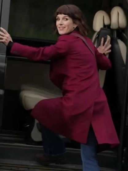 Love Of The Irish 2025 Fiona Burgundy Coat