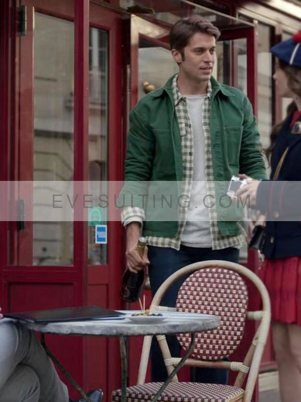 Lucas Bravo Gabriel Green Jacket