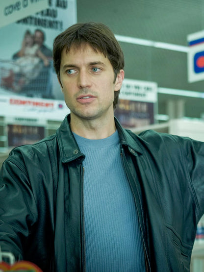 Lucas Bravo Sulak 2024 Leather Jacket