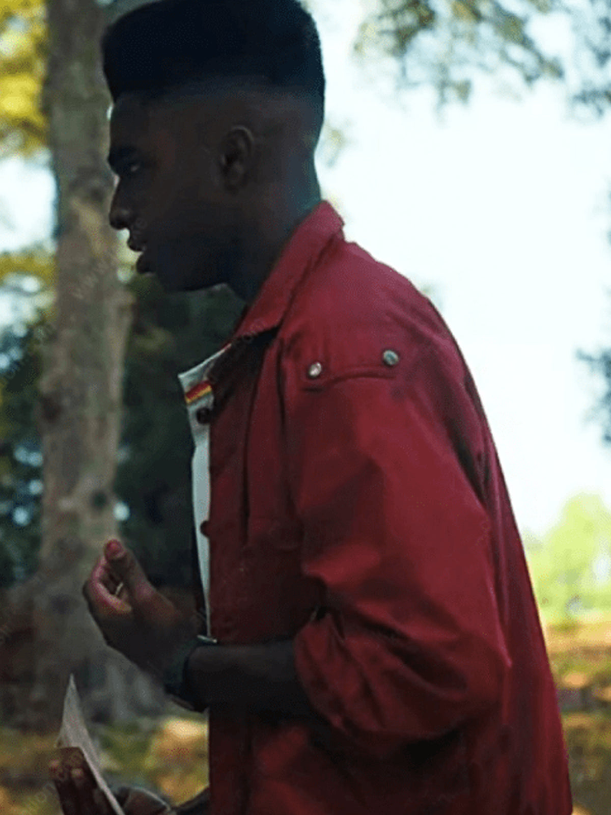 Lucas Sinclair Red Jacket