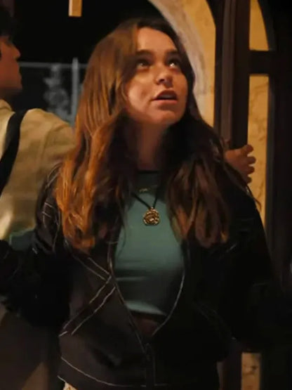 Lucía Lobo Black Jacket