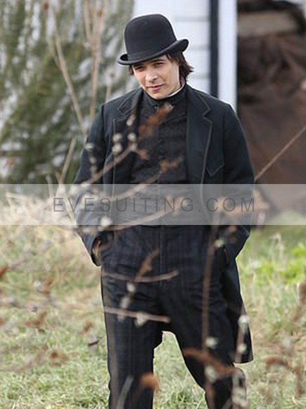 Luke Garrett The Essex Serpent 2022 Black Coat