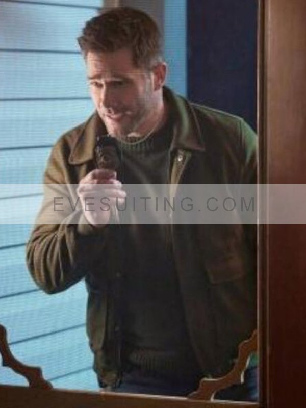 Luke Macfarlane Green Jacket
