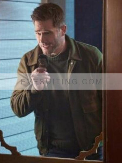 Luke Macfarlane Green Jacket