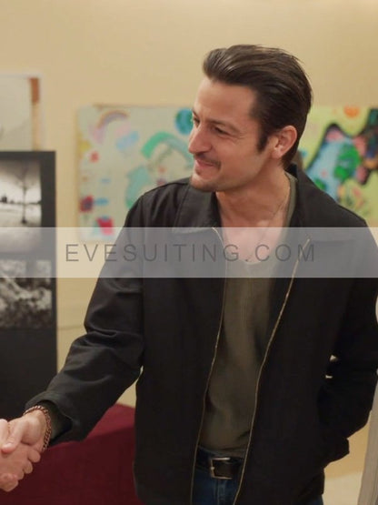 Tyler Hynes Shifting Gears 2024 Black Jacket