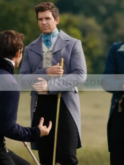 Luke Newton Bridgerton Colin Bridgerton Tailcoat