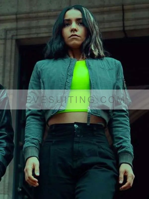 Lyna Furies 2024 Cropped Bomber Jacket