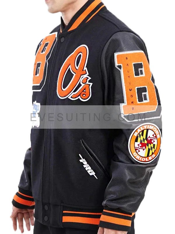 MLB Baltimore Orioles Black Jacket