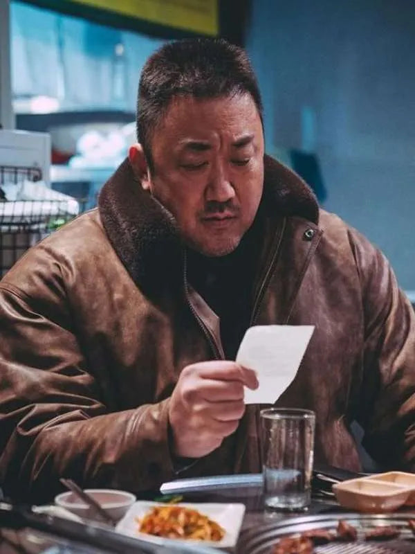 Ma Dong-seok Brown Jacket